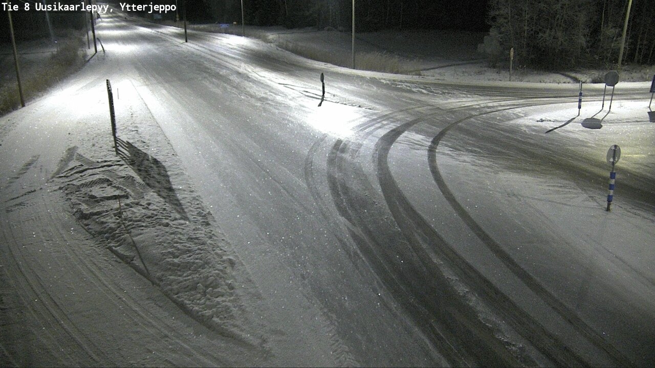 Kelikamerat Kuva Tie 8 Uusikaarlepyy, Ytterjeppo, Uusikaarlepyy, Pohjanmaa