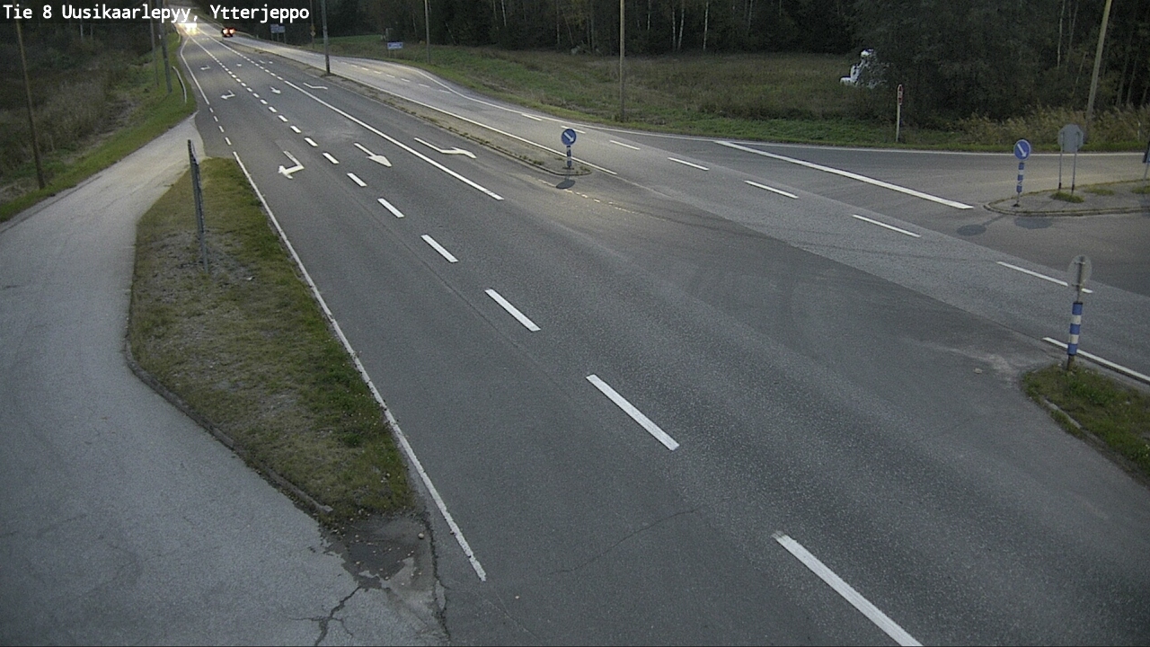 Kelikamerat Kuva Tie 8 Uusikaarlepyy, Ytterjeppo, Uusikaarlepyy, Pohjanmaa