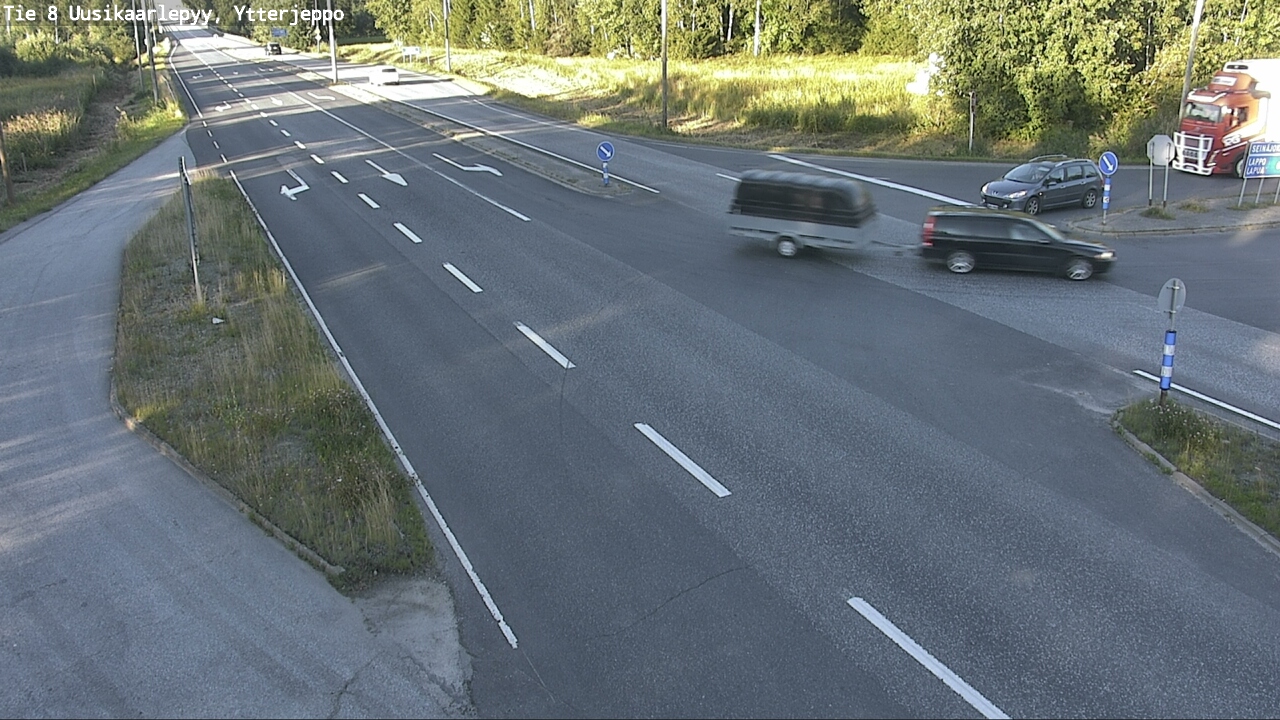 Kelikamerat Kuva Tie 8 Uusikaarlepyy, Ytterjeppo, Uusikaarlepyy, Pohjanmaa