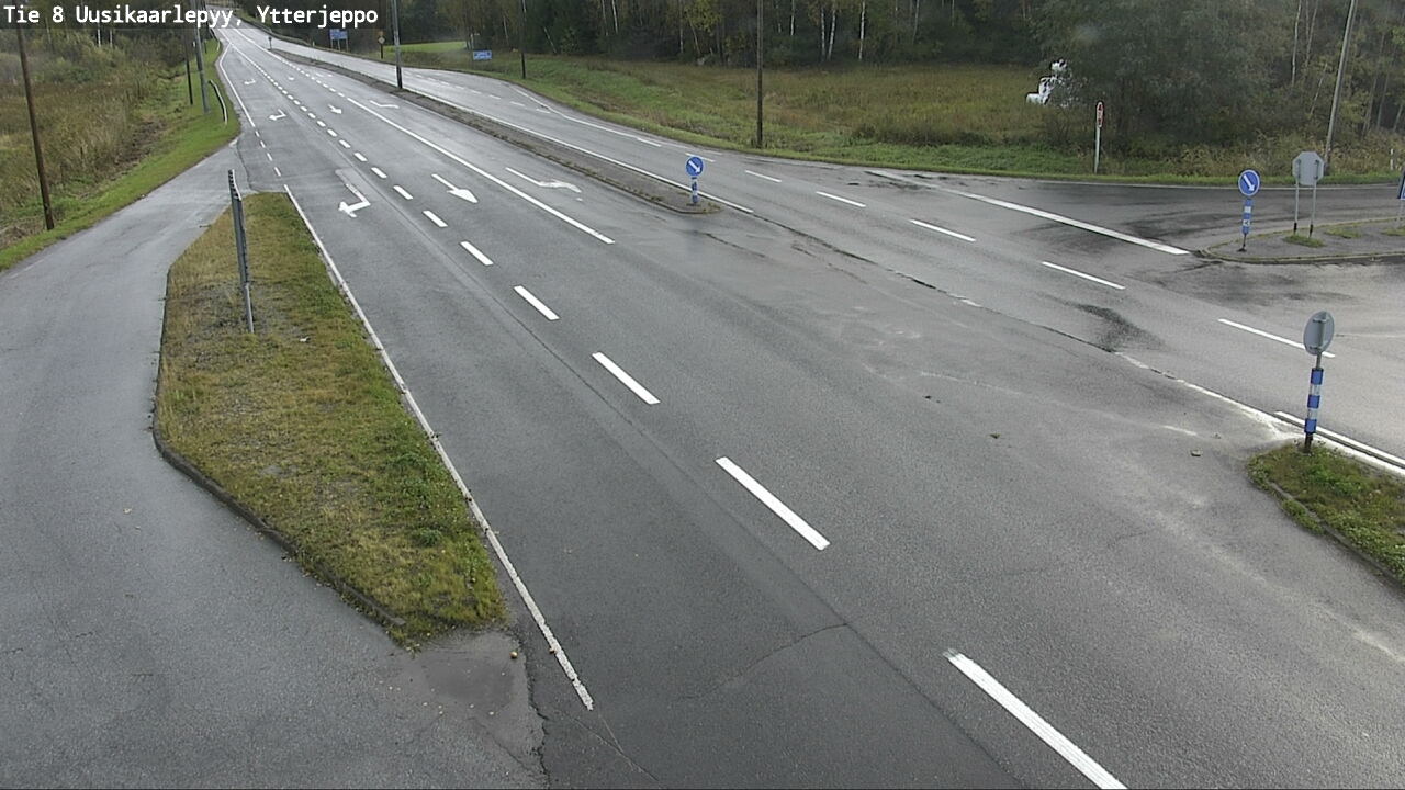 Kelikamerat Kuva Tie 8 Uusikaarlepyy, Ytterjeppo, Uusikaarlepyy, Pohjanmaa
