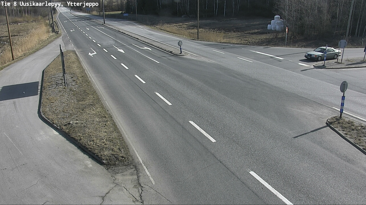 Kelikamerat Kuva Tie 8 Uusikaarlepyy, Ytterjeppo, Uusikaarlepyy, Pohjanmaa