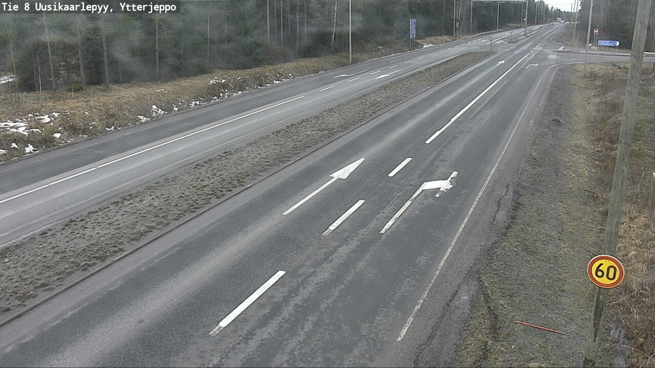 Kelikamerat Kuva Tie 8 Uusikaarlepyy, Ytterjeppo, Uusikaarlepyy, Pohjanmaa