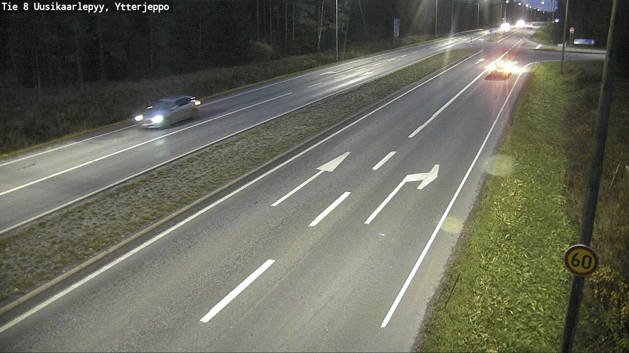 Kelikamerat Kuva Tie 8 Uusikaarlepyy, Ytterjeppo, Uusikaarlepyy, Pohjanmaa