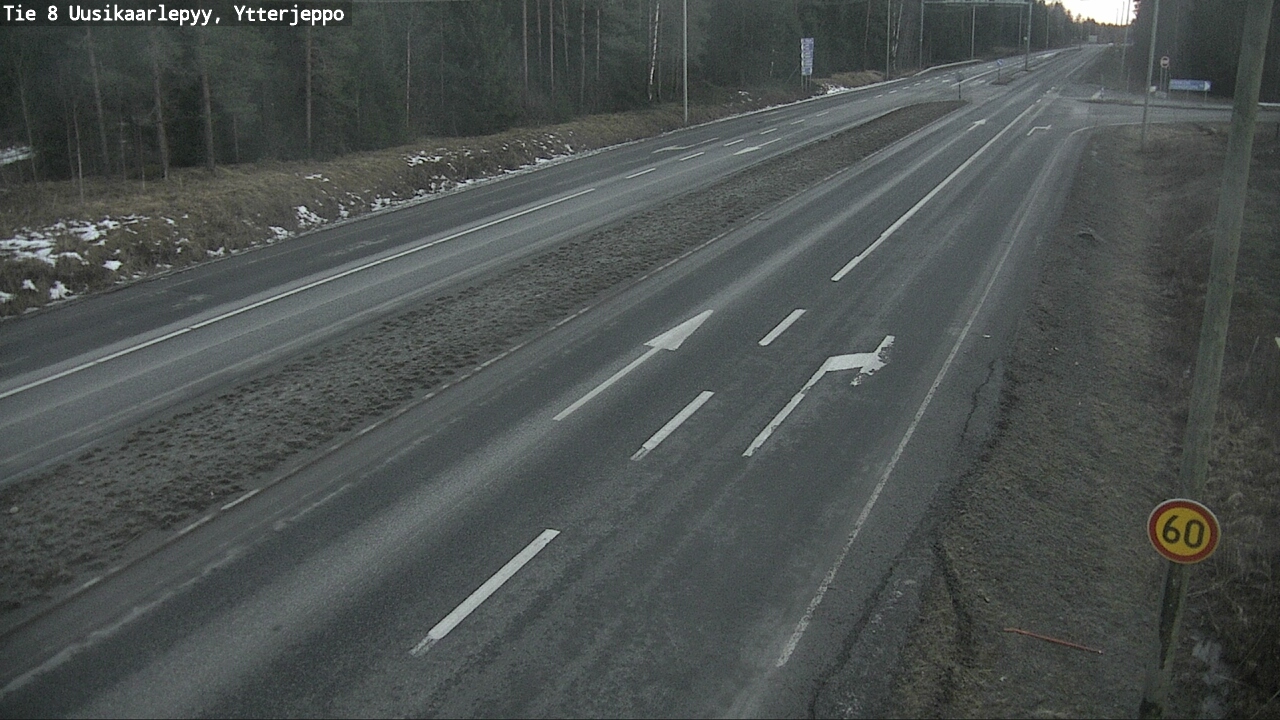 Kelikamerat Kuva Tie 8 Uusikaarlepyy, Ytterjeppo, Uusikaarlepyy, Pohjanmaa