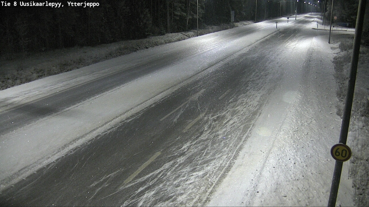 Kelikamerat Kuva Tie 8 Uusikaarlepyy, Ytterjeppo, Uusikaarlepyy, Pohjanmaa