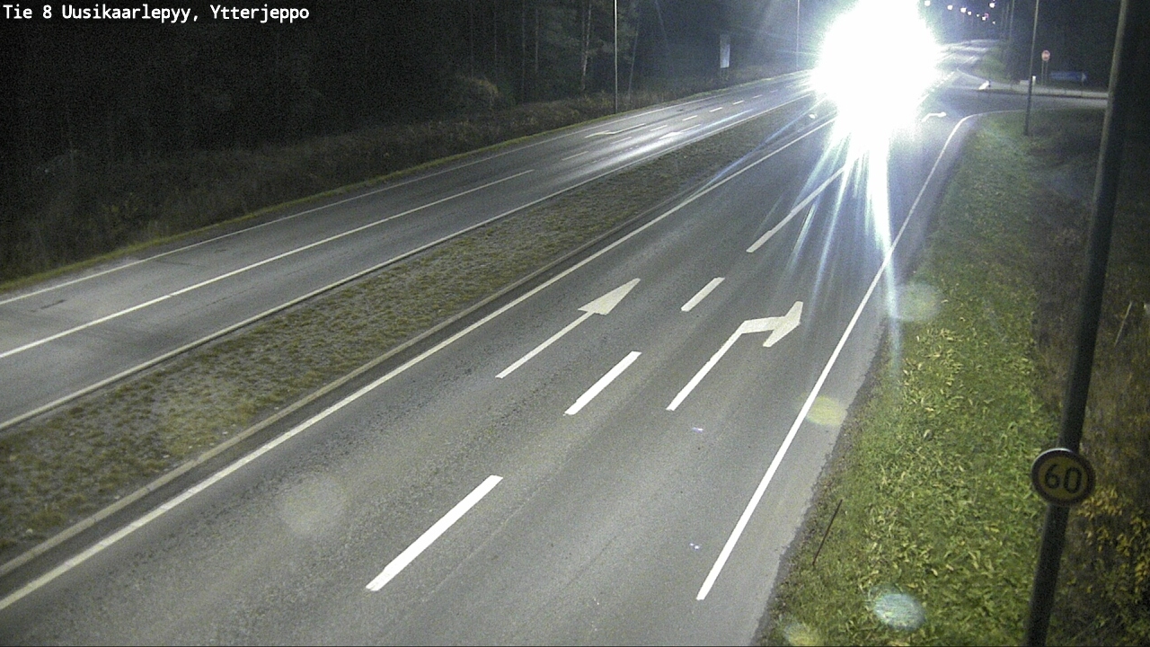 Kelikamerat Kuva Tie 8 Uusikaarlepyy, Ytterjeppo, Uusikaarlepyy, Pohjanmaa