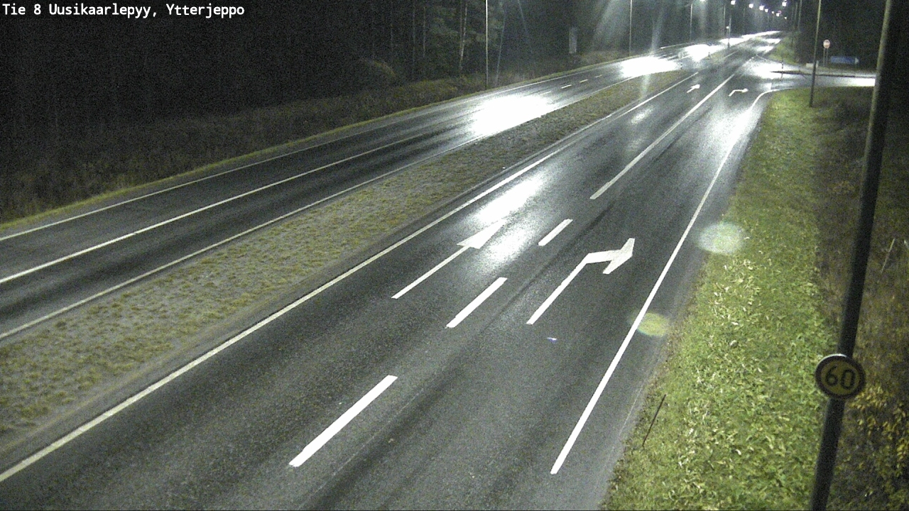 Kelikamerat Kuva Tie 8 Uusikaarlepyy, Ytterjeppo, Uusikaarlepyy, Pohjanmaa