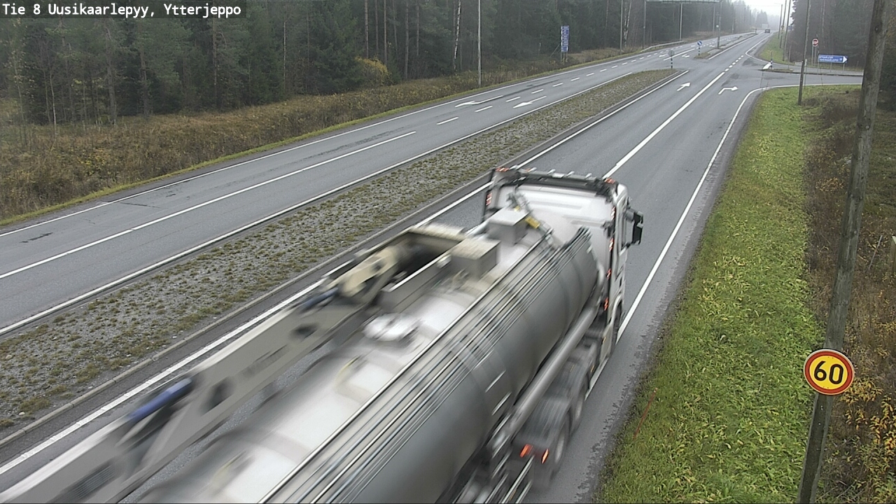 Kelikamerat Kuva Tie 8 Uusikaarlepyy, Ytterjeppo, Uusikaarlepyy, Pohjanmaa