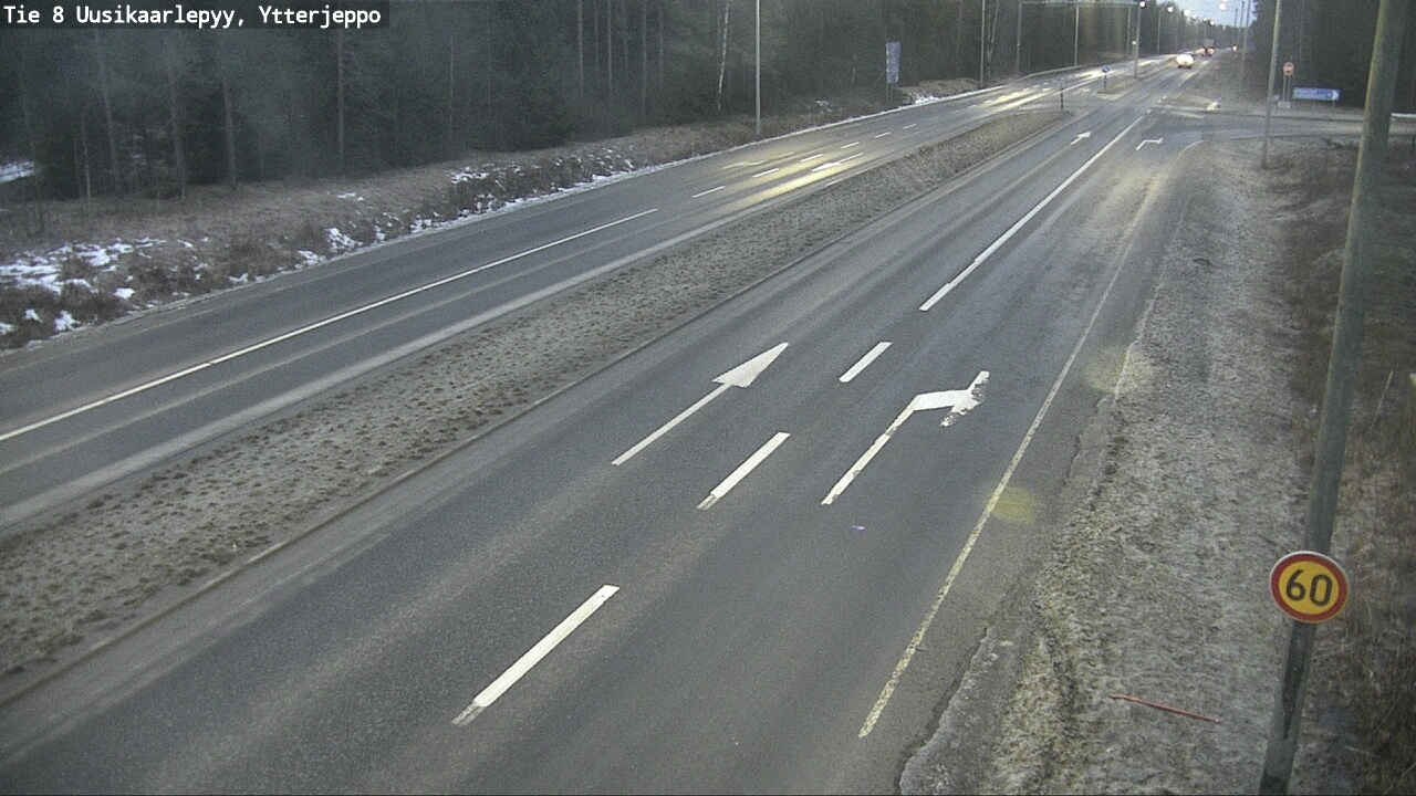 Kelikamerat Kuva Tie 8 Uusikaarlepyy, Ytterjeppo, Uusikaarlepyy, Pohjanmaa