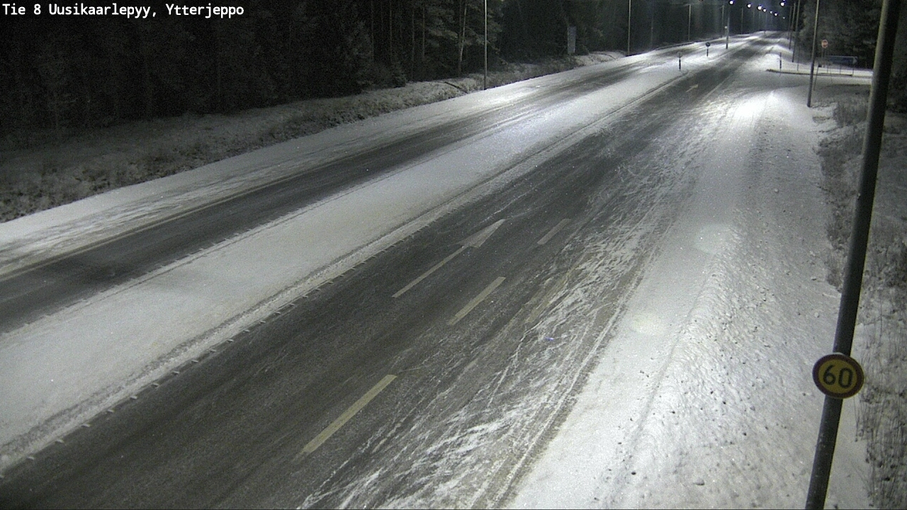 Kelikamerat Kuva Tie 8 Uusikaarlepyy, Ytterjeppo, Uusikaarlepyy, Pohjanmaa