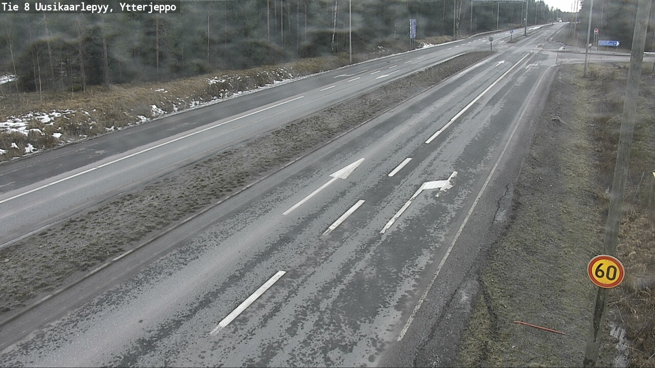 Kelikamerat Kuva Tie 8 Uusikaarlepyy, Ytterjeppo, Uusikaarlepyy, Pohjanmaa