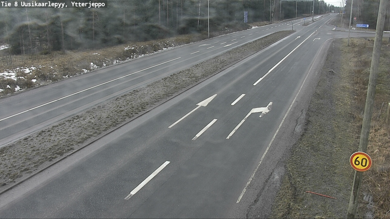 Kelikamerat Kuva Tie 8 Uusikaarlepyy, Ytterjeppo, Uusikaarlepyy, Pohjanmaa