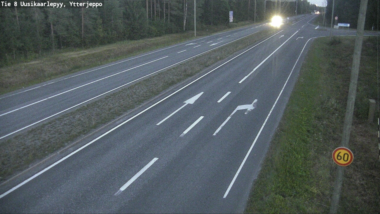 Kelikamerat Kuva Tie 8 Uusikaarlepyy, Ytterjeppo, Uusikaarlepyy, Pohjanmaa