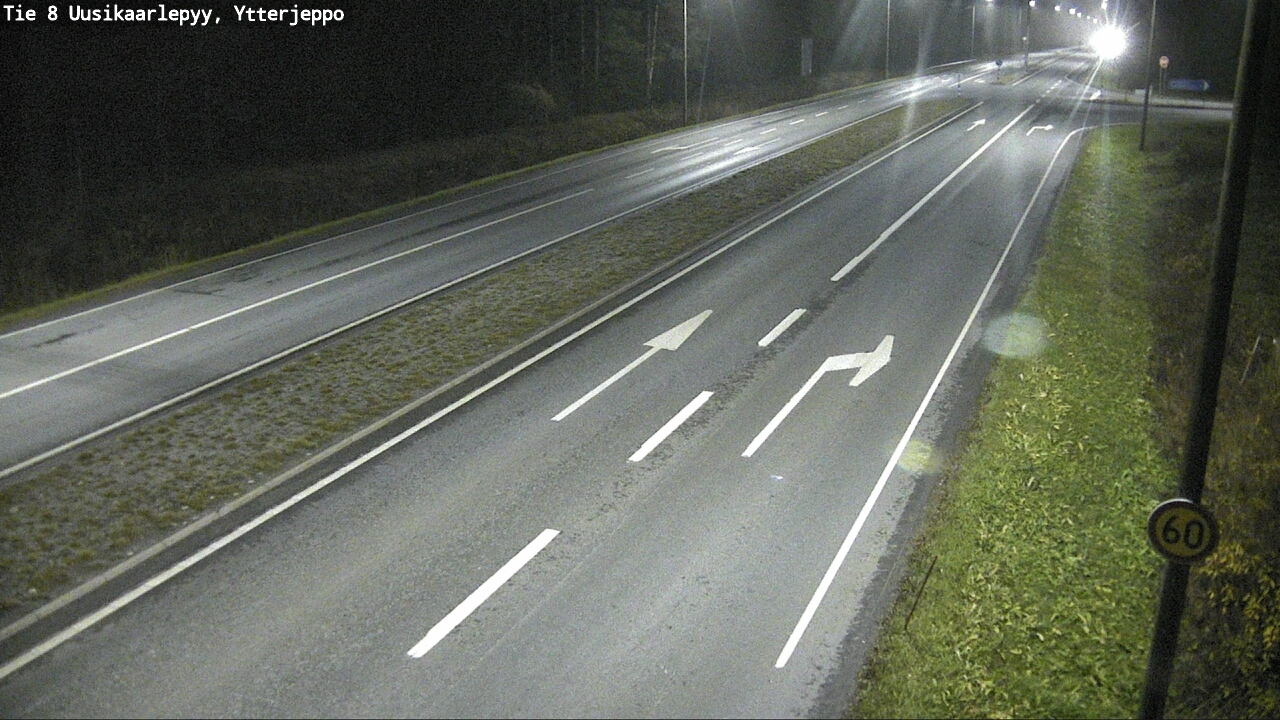 Kelikamerat Kuva Tie 8 Uusikaarlepyy, Ytterjeppo, Uusikaarlepyy, Pohjanmaa