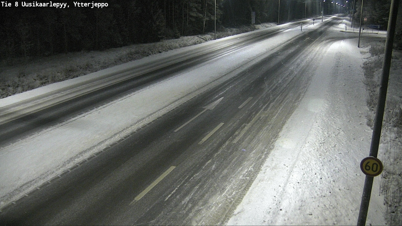 Kelikamerat Kuva Tie 8 Uusikaarlepyy, Ytterjeppo, Uusikaarlepyy, Pohjanmaa
