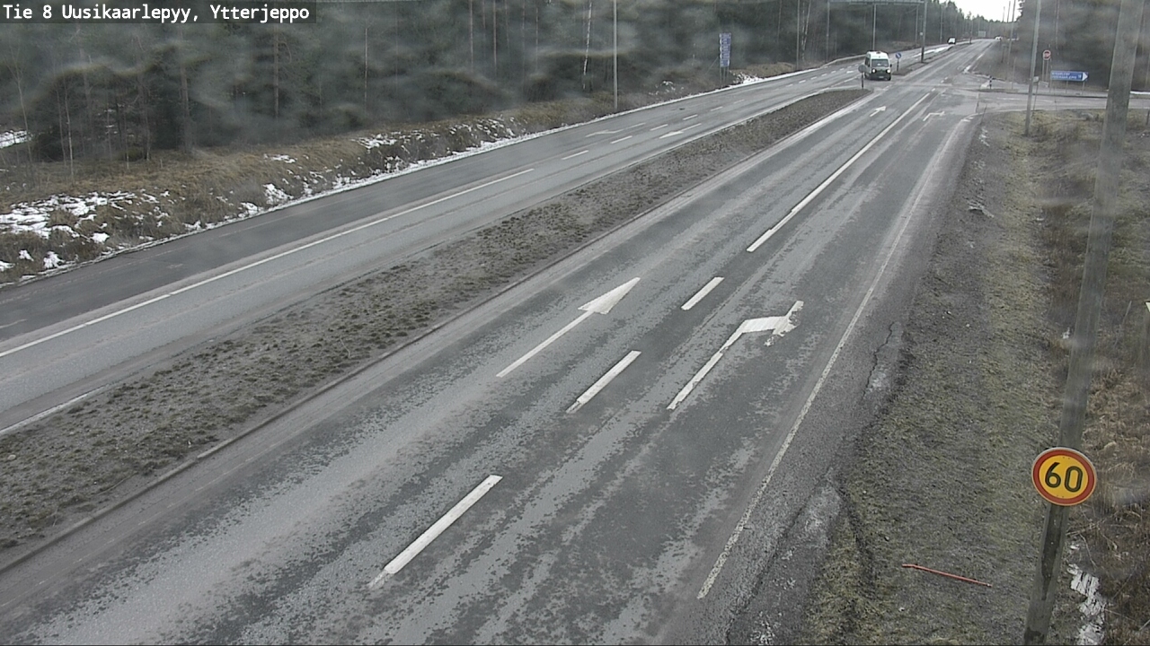 Kelikamerat Kuva Tie 8 Uusikaarlepyy, Ytterjeppo, Uusikaarlepyy, Pohjanmaa