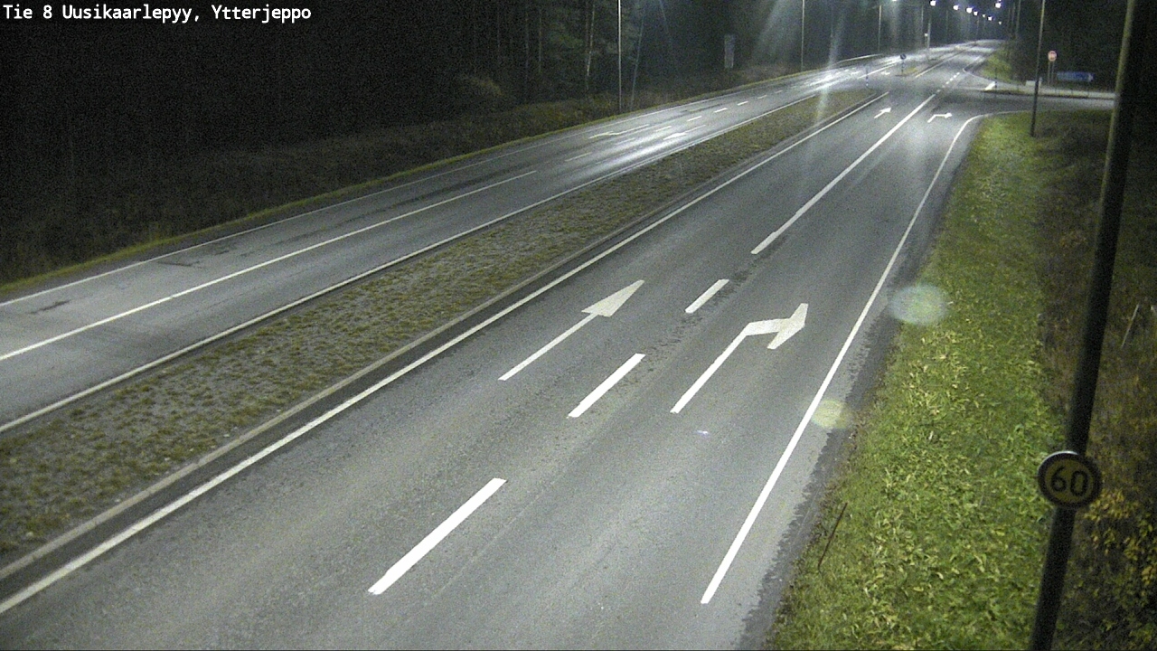 Kelikamerat Kuva Tie 8 Uusikaarlepyy, Ytterjeppo, Uusikaarlepyy, Pohjanmaa