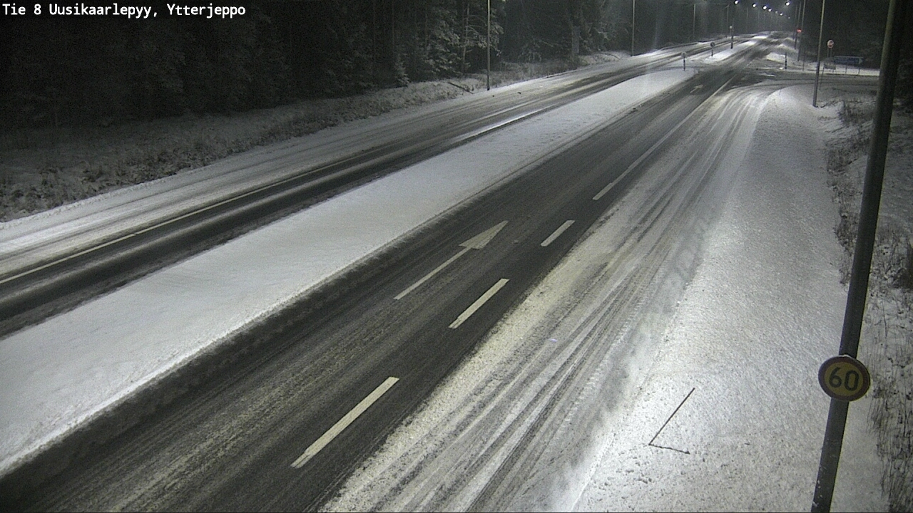 Kelikamerat Kuva Tie 8 Uusikaarlepyy, Ytterjeppo, Uusikaarlepyy, Pohjanmaa