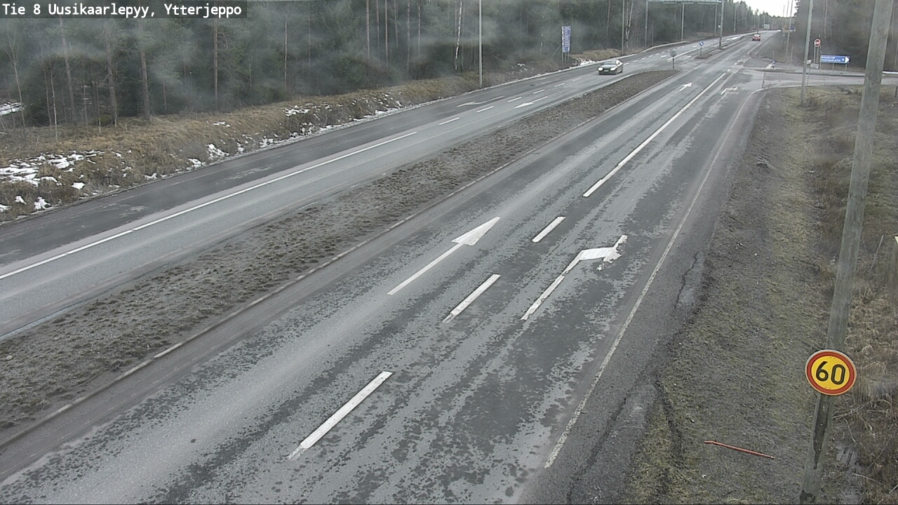 Kelikamerat Kuva Tie 8 Uusikaarlepyy, Ytterjeppo, Uusikaarlepyy, Pohjanmaa
