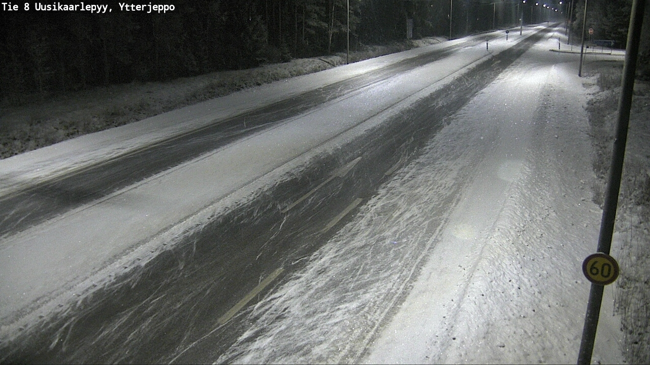 Kelikamerat Kuva Tie 8 Uusikaarlepyy, Ytterjeppo, Uusikaarlepyy, Pohjanmaa