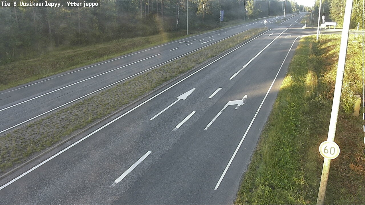 Kelikamerat Kuva Tie 8 Uusikaarlepyy, Ytterjeppo, Uusikaarlepyy, Pohjanmaa