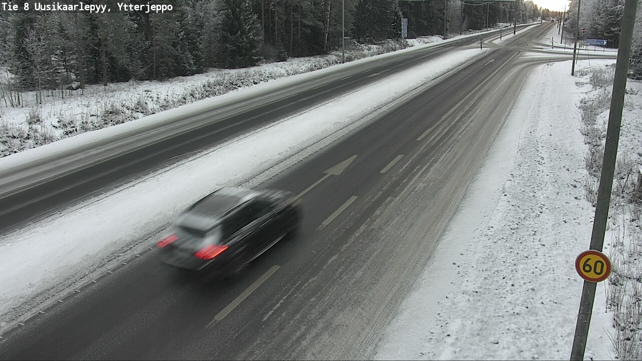 Kelikamerat Kuva Tie 8 Uusikaarlepyy, Ytterjeppo, Uusikaarlepyy, Pohjanmaa