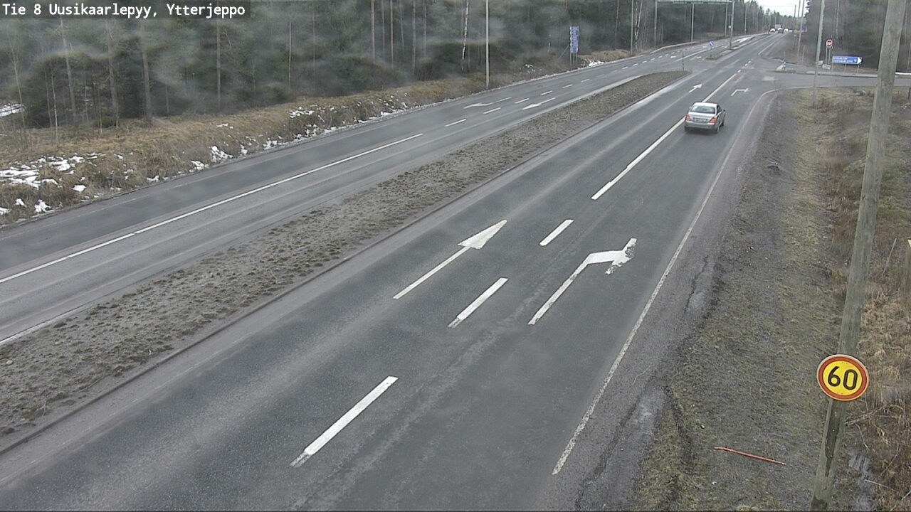Kelikamerat Kuva Tie 8 Uusikaarlepyy, Ytterjeppo, Uusikaarlepyy, Pohjanmaa