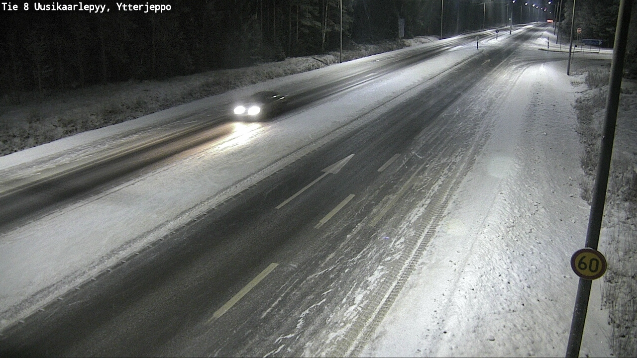 Kelikamerat Kuva Tie 8 Uusikaarlepyy, Ytterjeppo, Uusikaarlepyy, Pohjanmaa