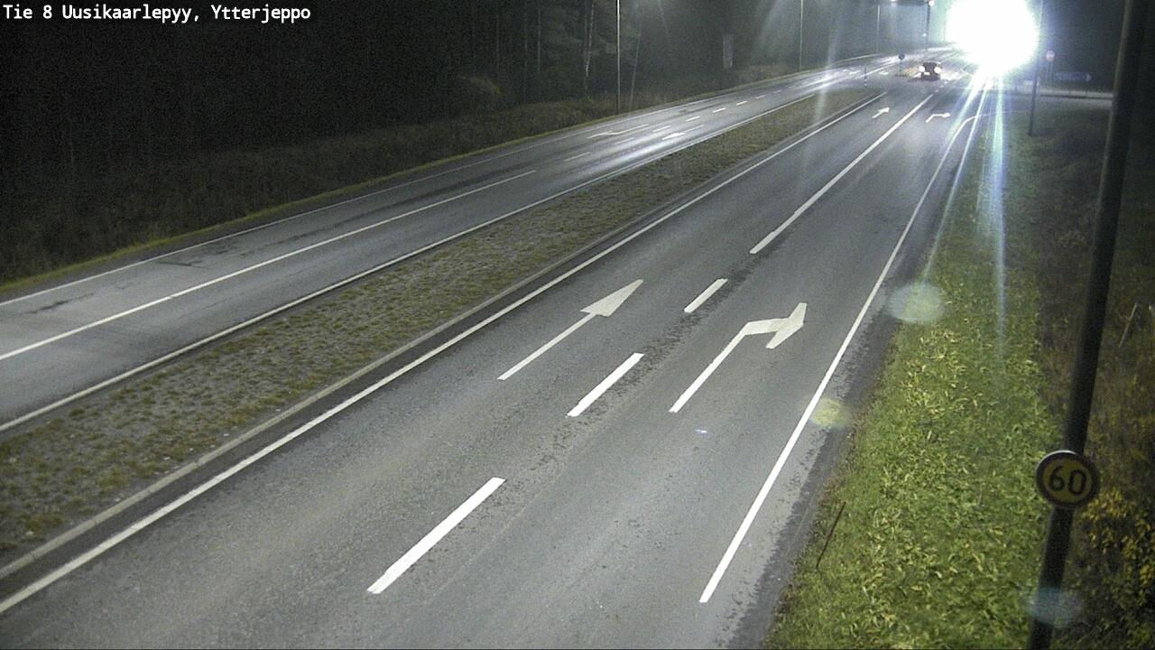 Kelikamerat Kuva Tie 8 Uusikaarlepyy, Ytterjeppo, Uusikaarlepyy, Pohjanmaa
