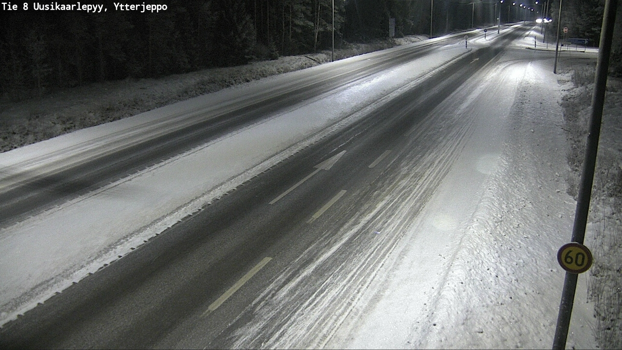 Kelikamerat Kuva Tie 8 Uusikaarlepyy, Ytterjeppo, Uusikaarlepyy, Pohjanmaa