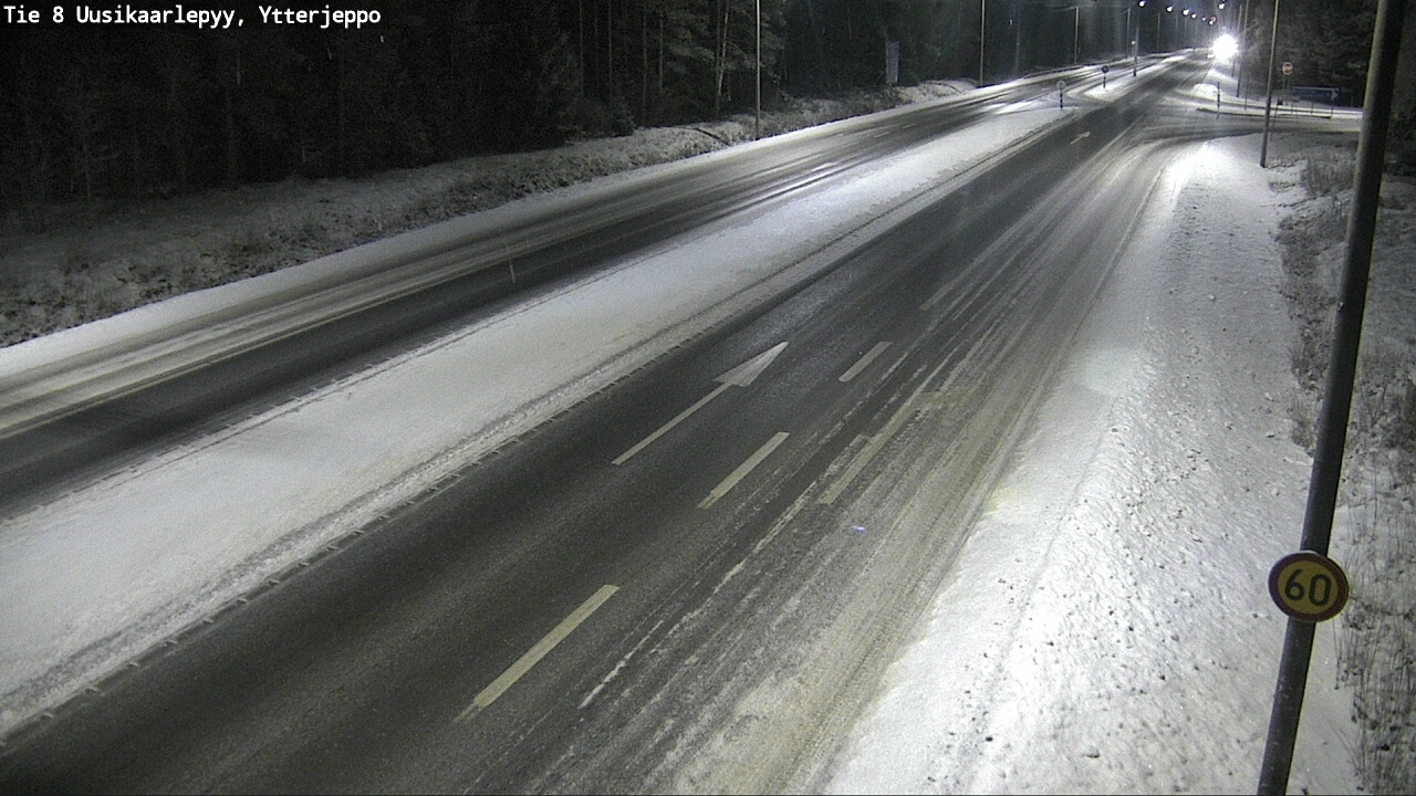 Kelikamerat Kuva Tie 8 Uusikaarlepyy, Ytterjeppo, Uusikaarlepyy, Pohjanmaa