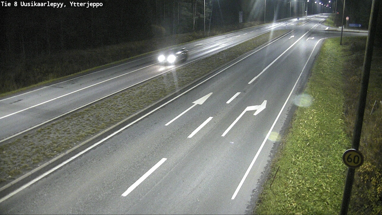 Kelikamerat Kuva Tie 8 Uusikaarlepyy, Ytterjeppo, Uusikaarlepyy, Pohjanmaa