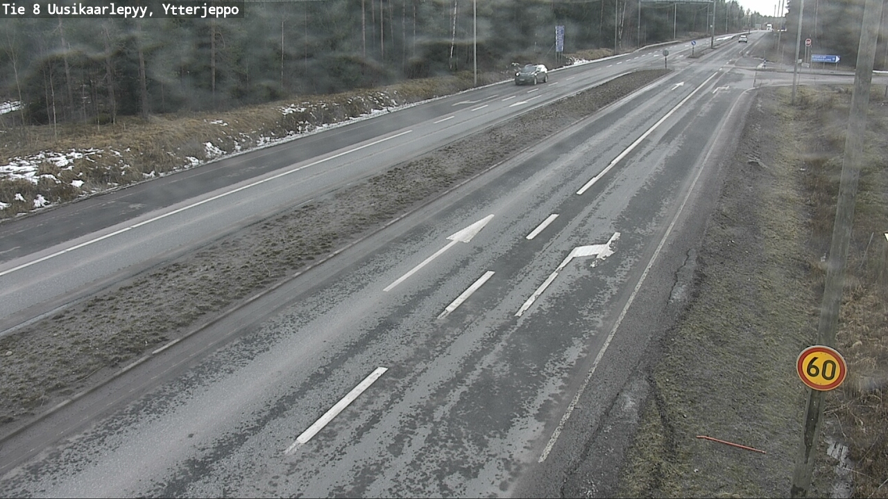Kelikamerat Kuva Tie 8 Uusikaarlepyy, Ytterjeppo, Uusikaarlepyy, Pohjanmaa