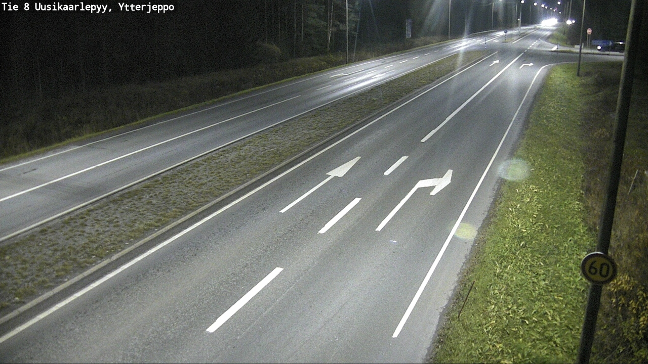 Kelikamerat Kuva Tie 8 Uusikaarlepyy, Ytterjeppo, Uusikaarlepyy, Pohjanmaa