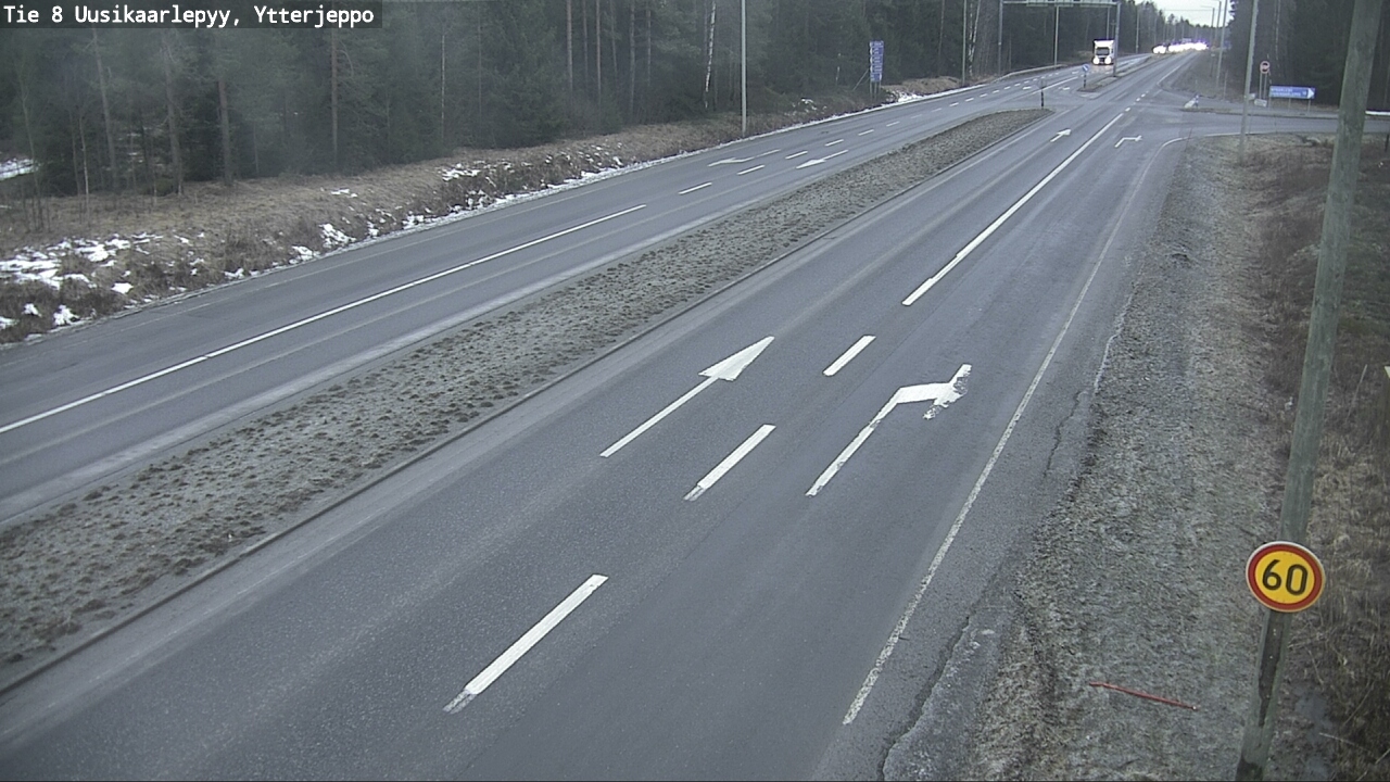 Kelikamerat Kuva Tie 8 Uusikaarlepyy, Ytterjeppo, Uusikaarlepyy, Pohjanmaa