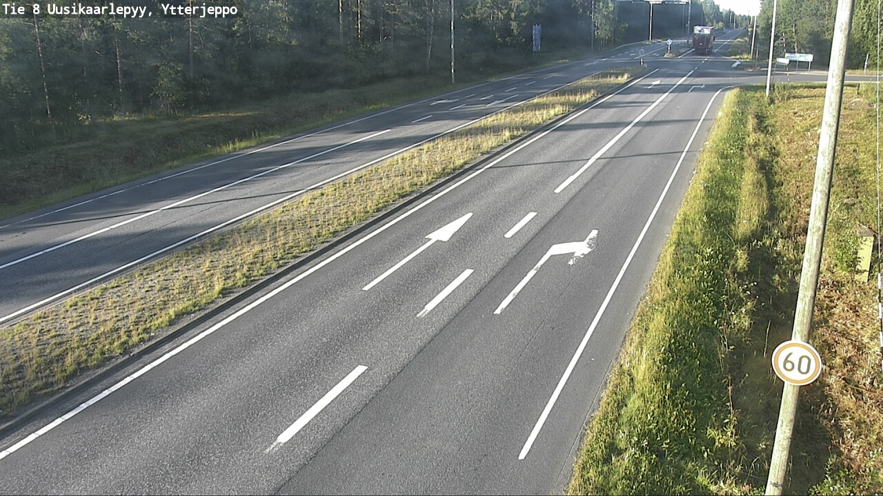 Kelikamerat Kuva Tie 8 Uusikaarlepyy, Ytterjeppo, Uusikaarlepyy, Pohjanmaa