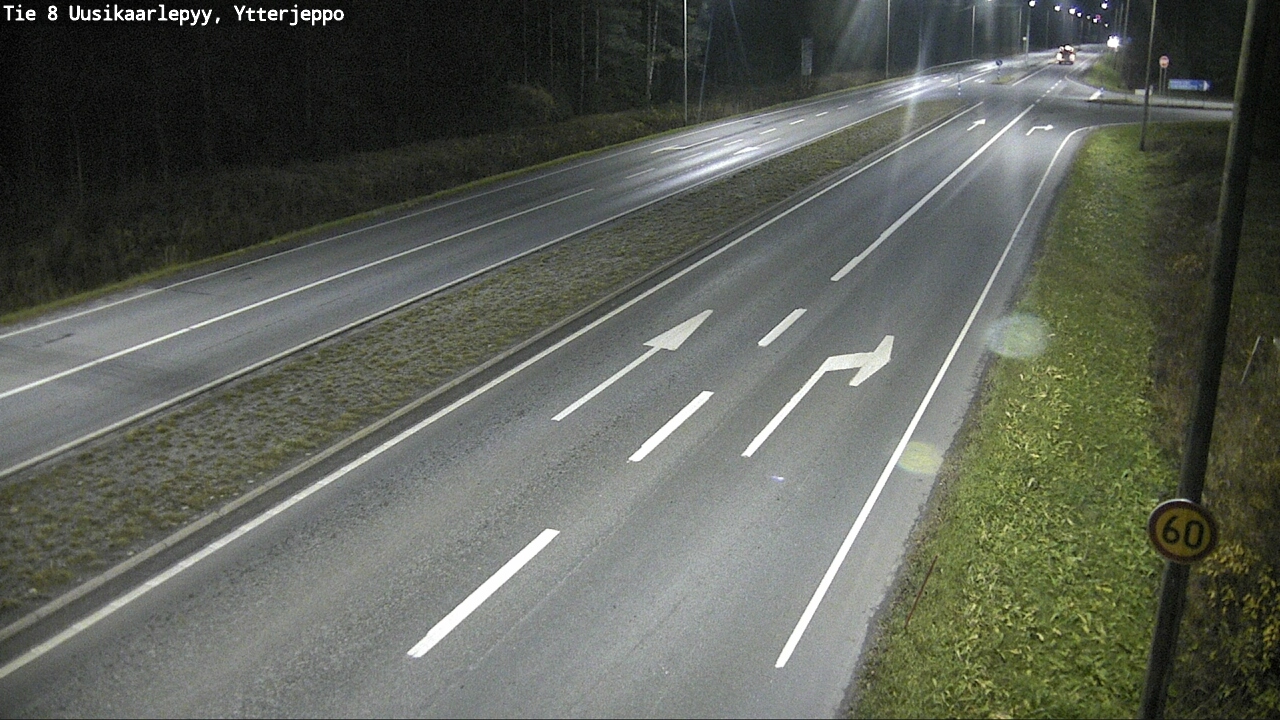 Kelikamerat Kuva Tie 8 Uusikaarlepyy, Ytterjeppo, Uusikaarlepyy, Pohjanmaa