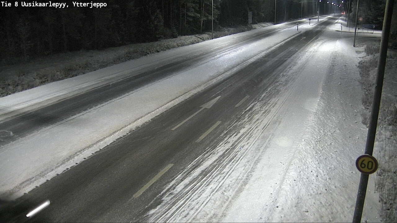 Kelikamerat Kuva Tie 8 Uusikaarlepyy, Ytterjeppo, Uusikaarlepyy, Pohjanmaa
