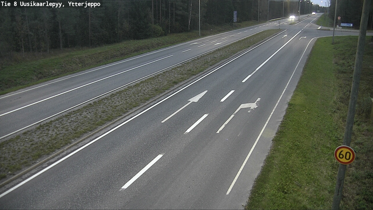 Kelikamerat Kuva Tie 8 Uusikaarlepyy, Ytterjeppo, Uusikaarlepyy, Pohjanmaa