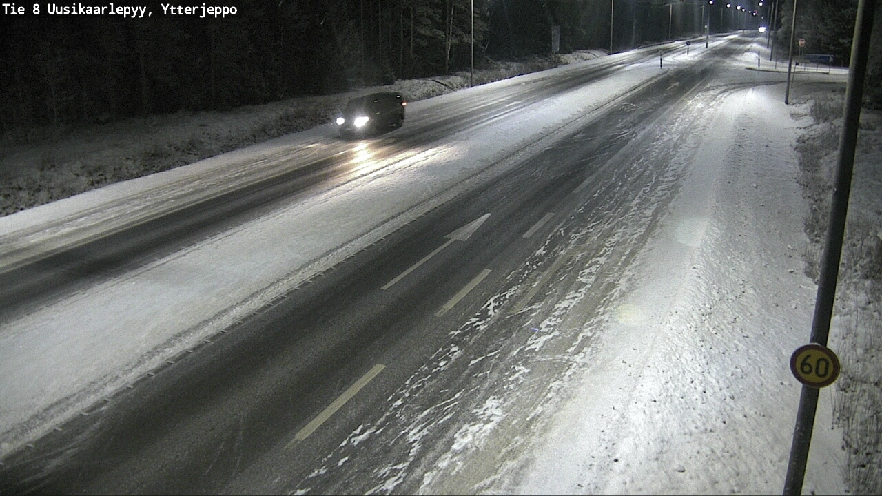 Kelikamerat Kuva Tie 8 Uusikaarlepyy, Ytterjeppo, Uusikaarlepyy, Pohjanmaa