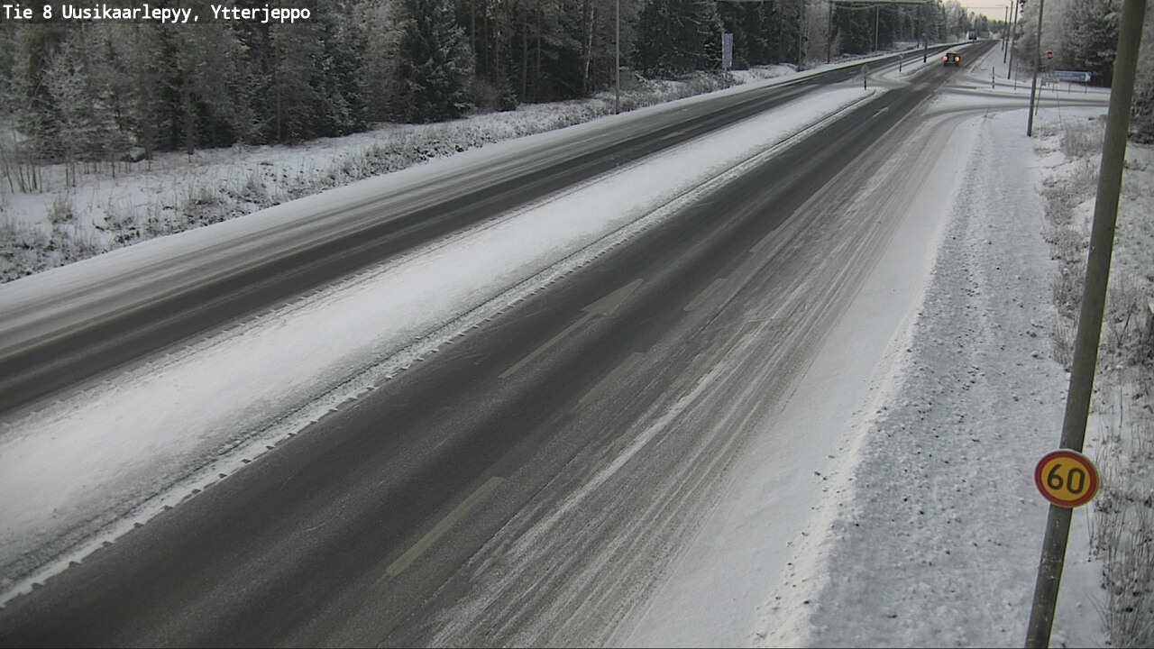 Kelikamerat Kuva Tie 8 Uusikaarlepyy, Ytterjeppo, Uusikaarlepyy, Pohjanmaa