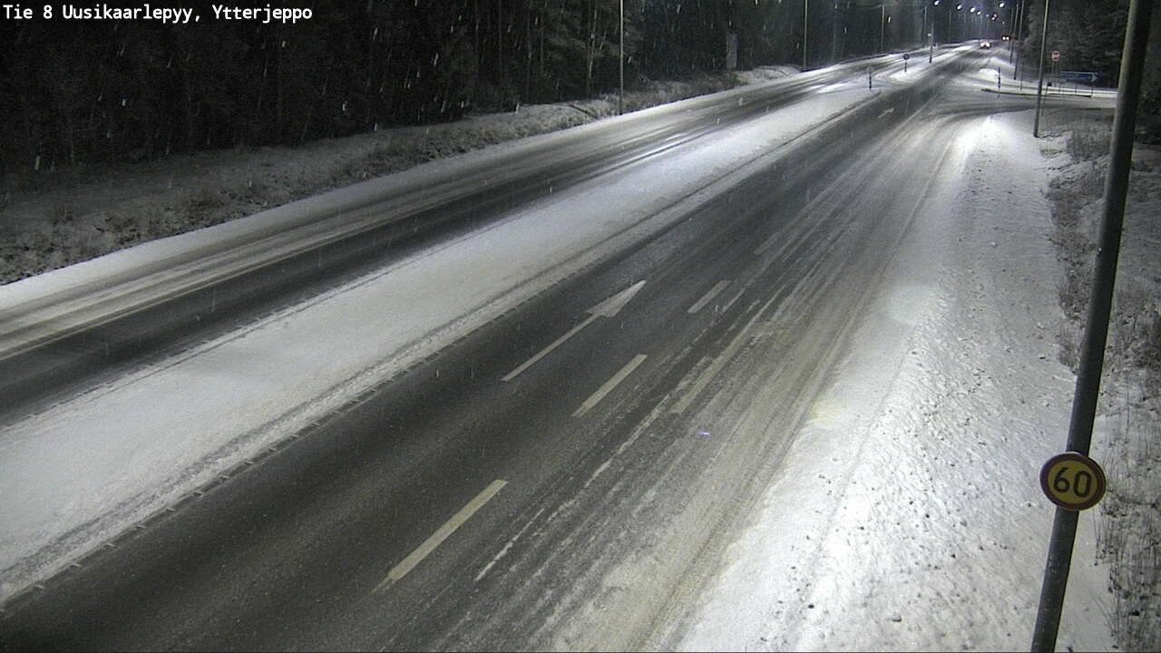 Kelikamerat Kuva Tie 8 Uusikaarlepyy, Ytterjeppo, Uusikaarlepyy, Pohjanmaa