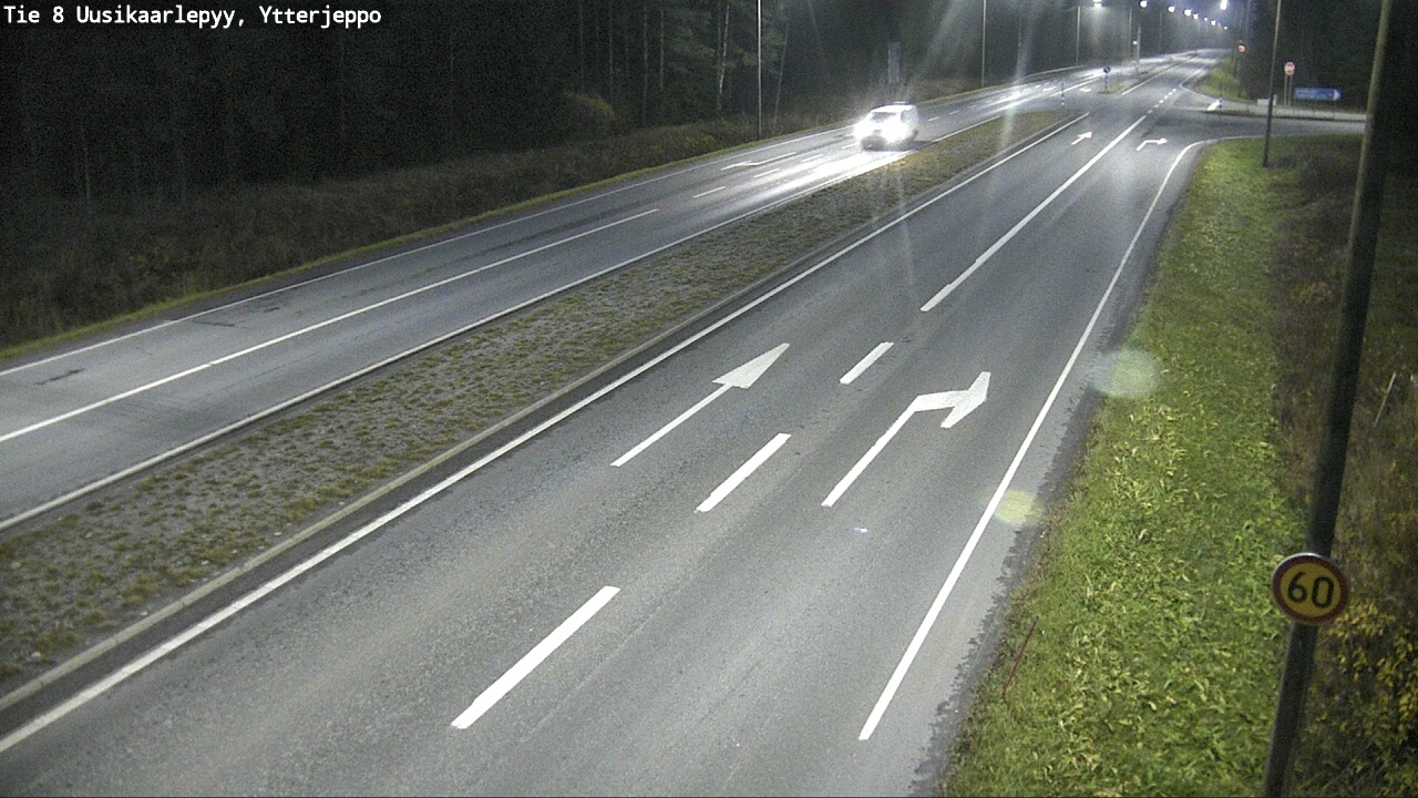 Kelikamerat Kuva Tie 8 Uusikaarlepyy, Ytterjeppo, Uusikaarlepyy, Pohjanmaa