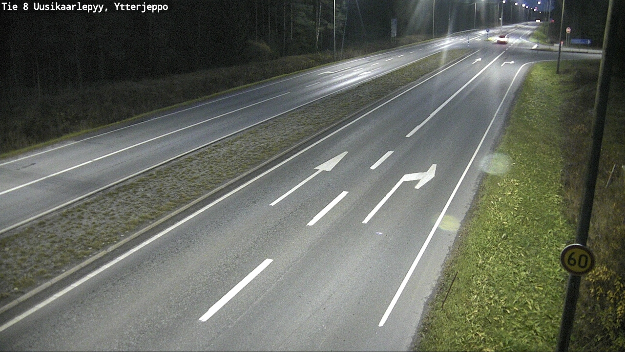 Kelikamerat Kuva Tie 8 Uusikaarlepyy, Ytterjeppo, Uusikaarlepyy, Pohjanmaa