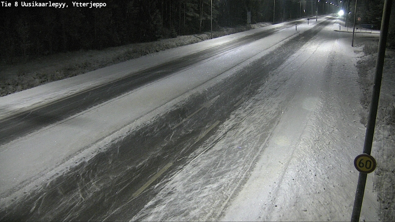 Kelikamerat Kuva Tie 8 Uusikaarlepyy, Ytterjeppo, Uusikaarlepyy, Pohjanmaa