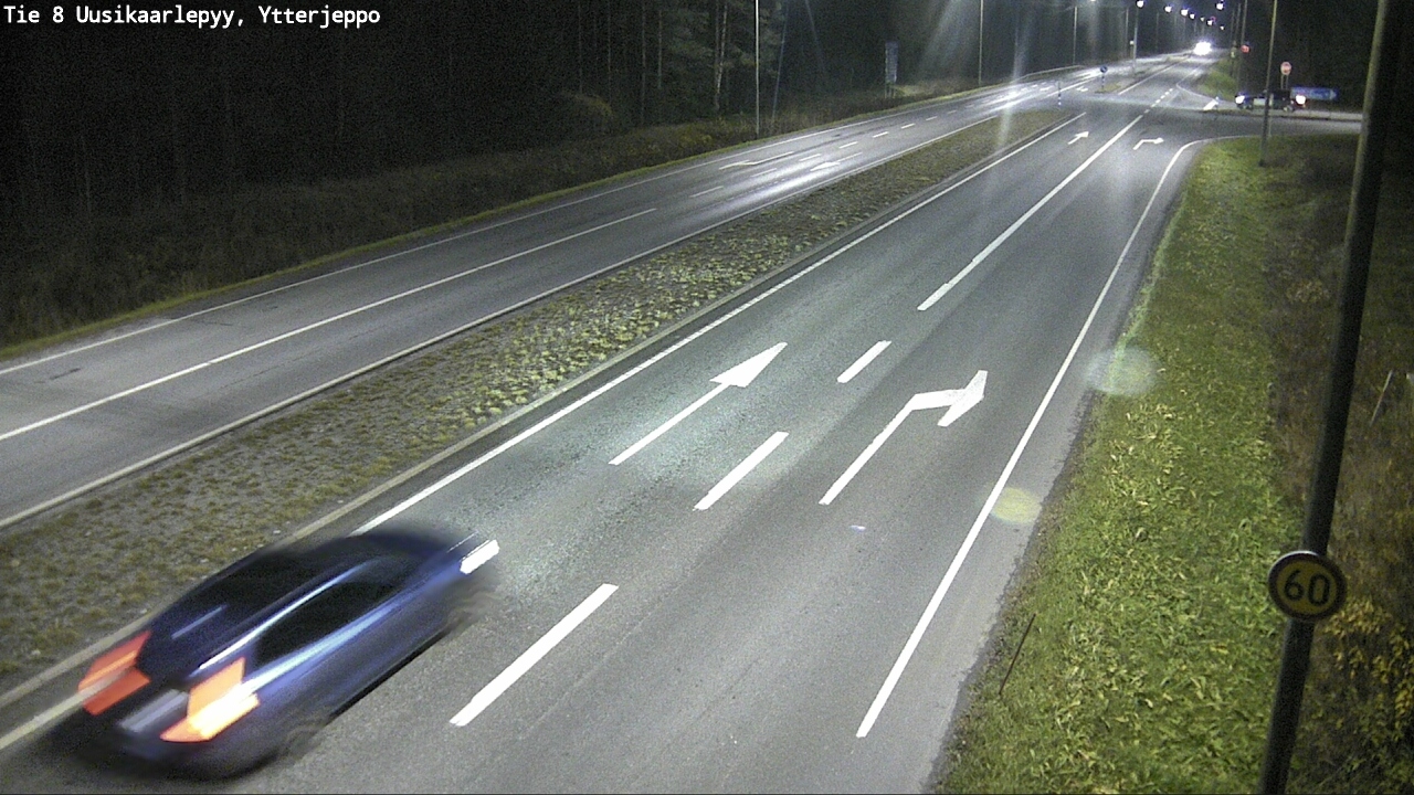 Kelikamerat Kuva Tie 8 Uusikaarlepyy, Ytterjeppo, Uusikaarlepyy, Pohjanmaa