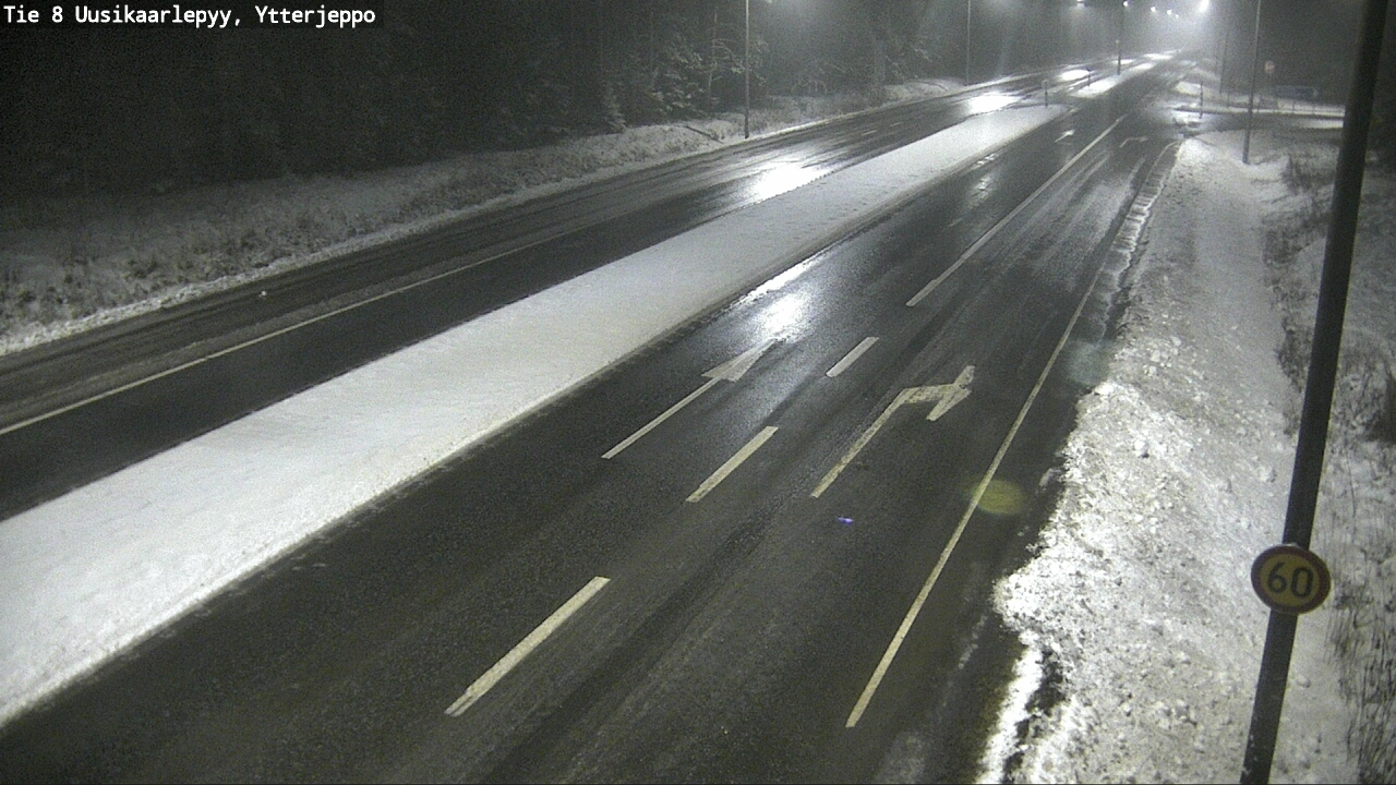 Kelikamerat Kuva Tie 8 Uusikaarlepyy, Ytterjeppo, Uusikaarlepyy, Pohjanmaa