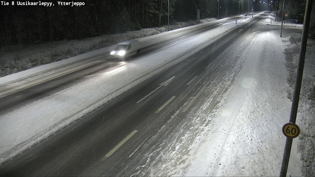 Kelikamerat Kuva Tie 8 Uusikaarlepyy, Ytterjeppo, Uusikaarlepyy, Pohjanmaa