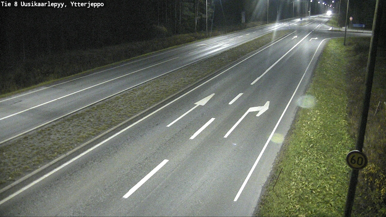 Kelikamerat Kuva Tie 8 Uusikaarlepyy, Ytterjeppo, Uusikaarlepyy, Pohjanmaa