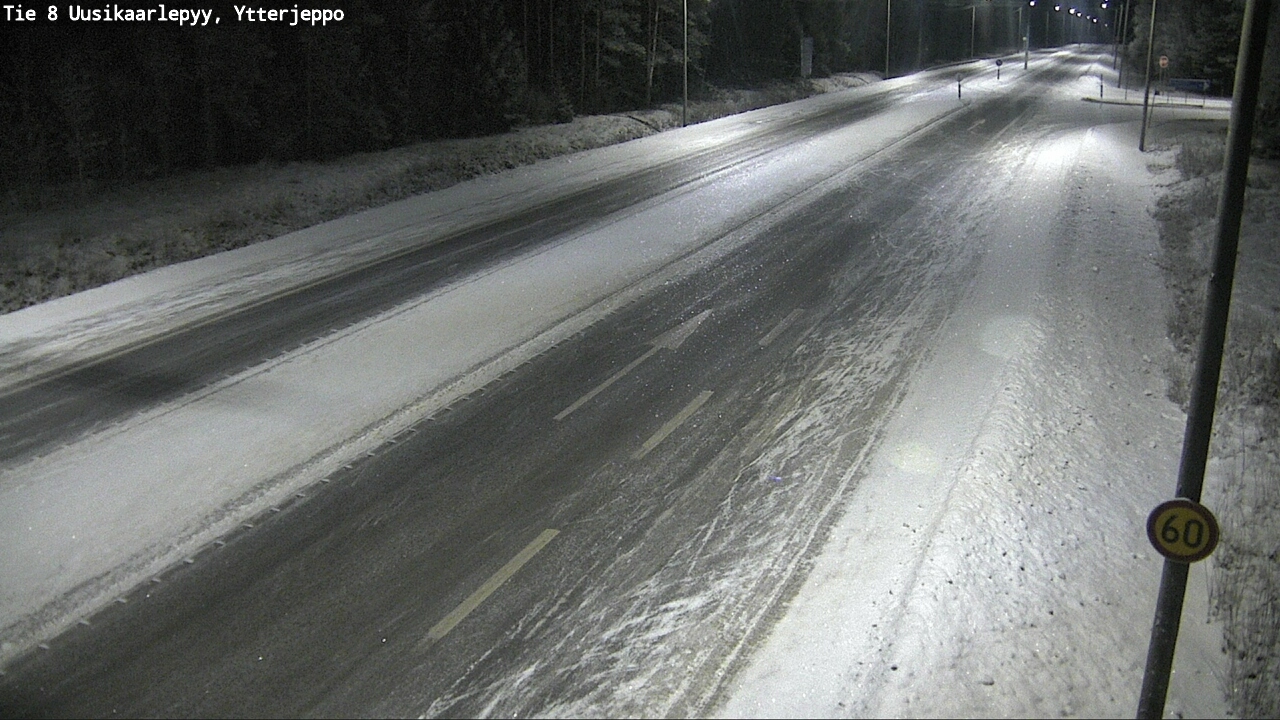 Kelikamerat Kuva Tie 8 Uusikaarlepyy, Ytterjeppo, Uusikaarlepyy, Pohjanmaa